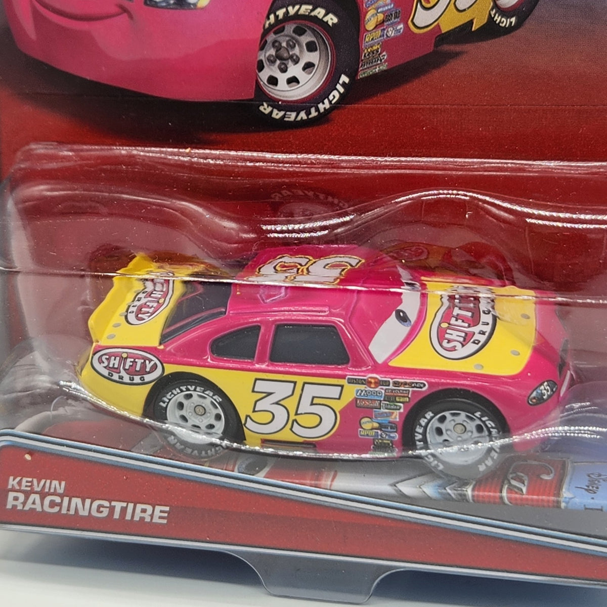 Kevin Racingtire 2014 Piston Cup Disney Pixar Cars Shifty Drug Car 1:55 Diecast1