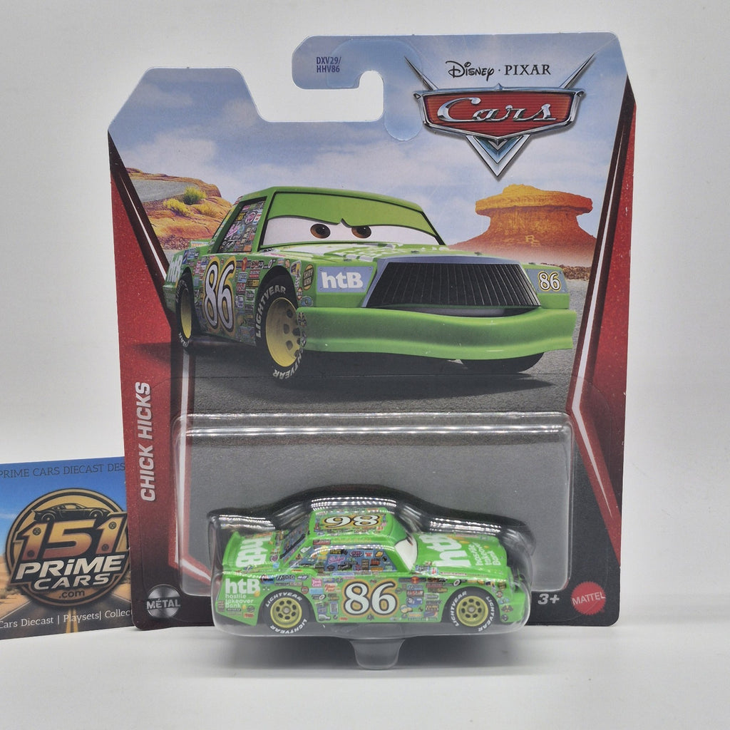 Chick Hicks 2027 Disney Pixar Cars 1:55 New Mattel Diecast Toy HTB0