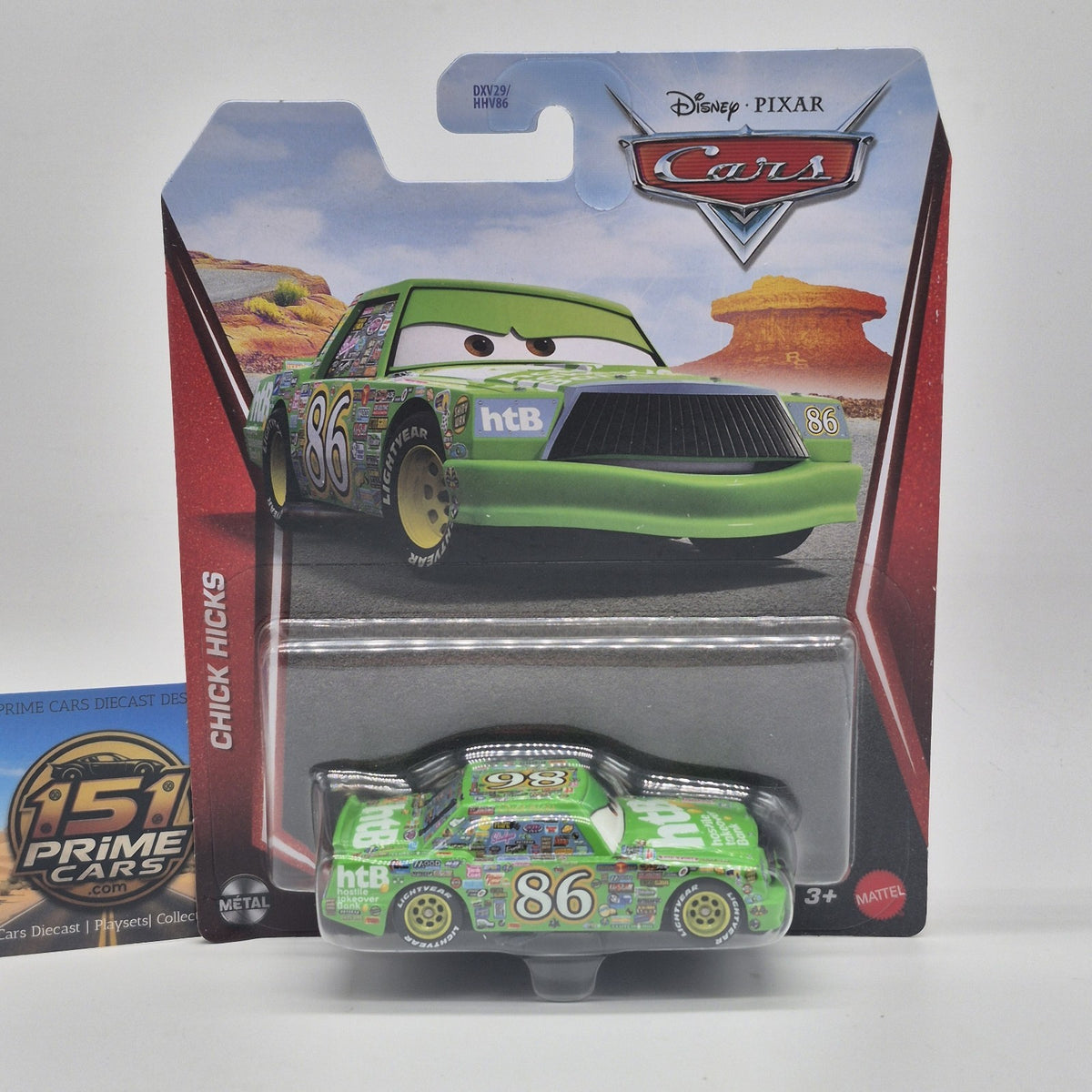Chick Hicks 2027 Disney Pixar Cars 1:55 New Mattel Diecast Toy HTB0