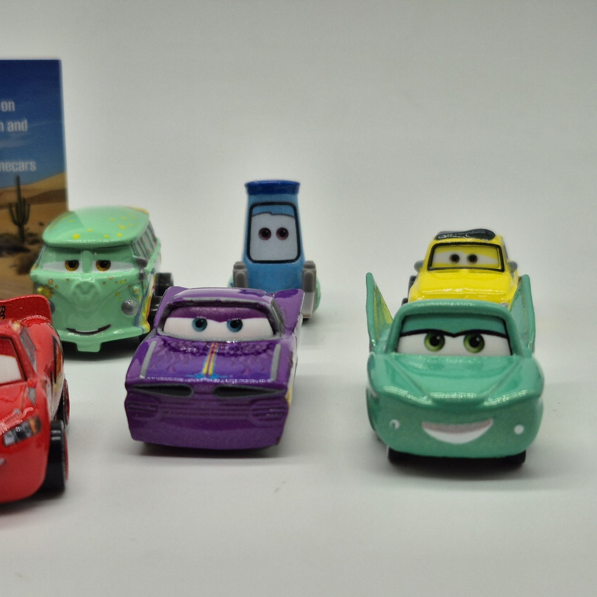 Radiator Springs Crew Disney Pixar Cars Mini Racers 1:87 Diecast 9 Car Lot2