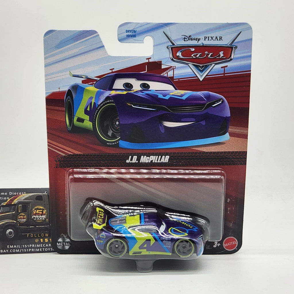 JD McPillar Disney Pixar Cars 1:55 Mattel 2025 Diecast Toy Tow Cap Cars 30