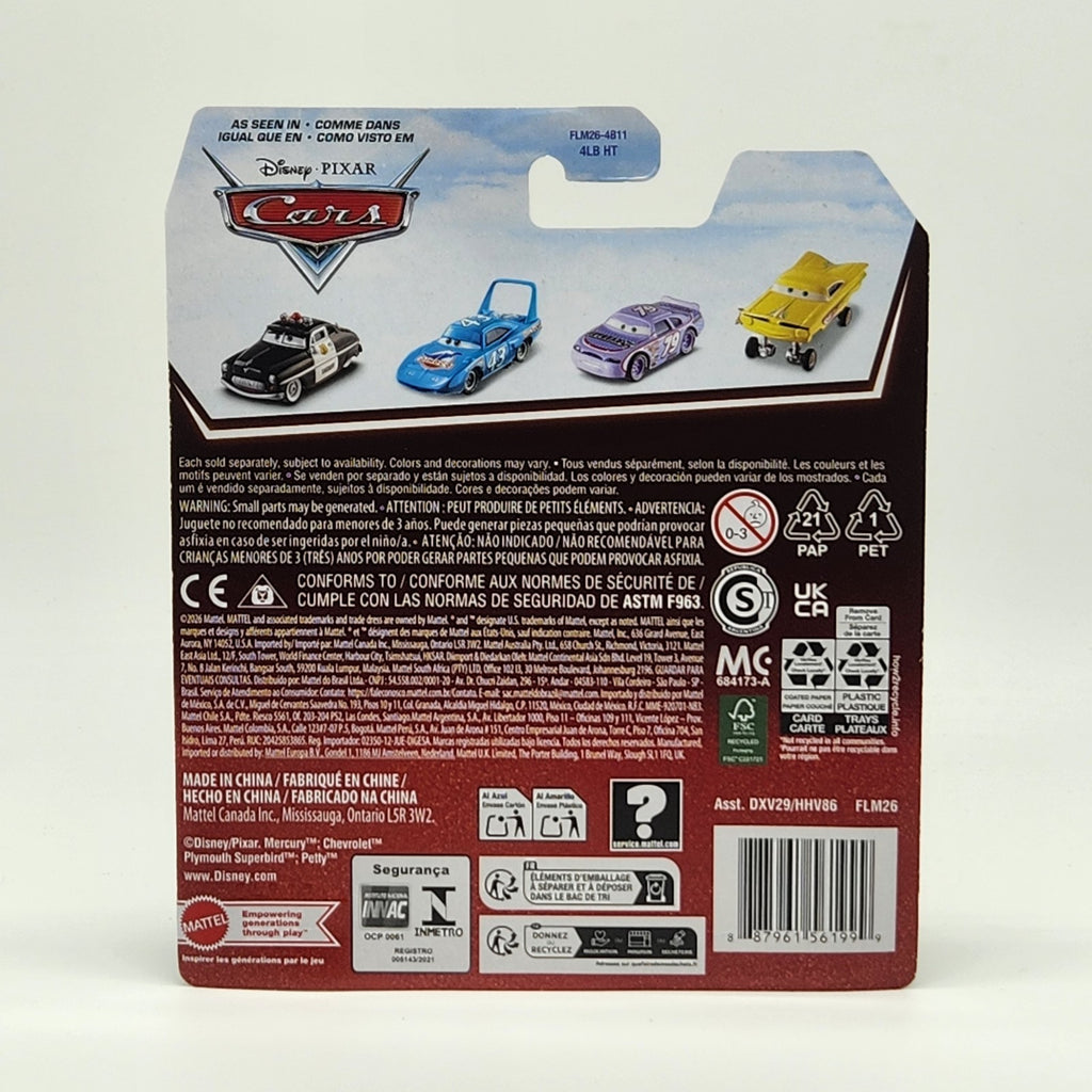 20th Anniversery Disney Pixar Cars Lightning McQueen 1:55 2026 FLM26 Mattel Toy2