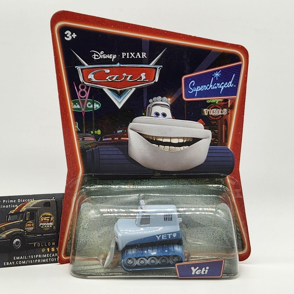 Yeti Supercharged Disney Pixar Cars 2007 Diecast 1:55 Mattel Toy0
