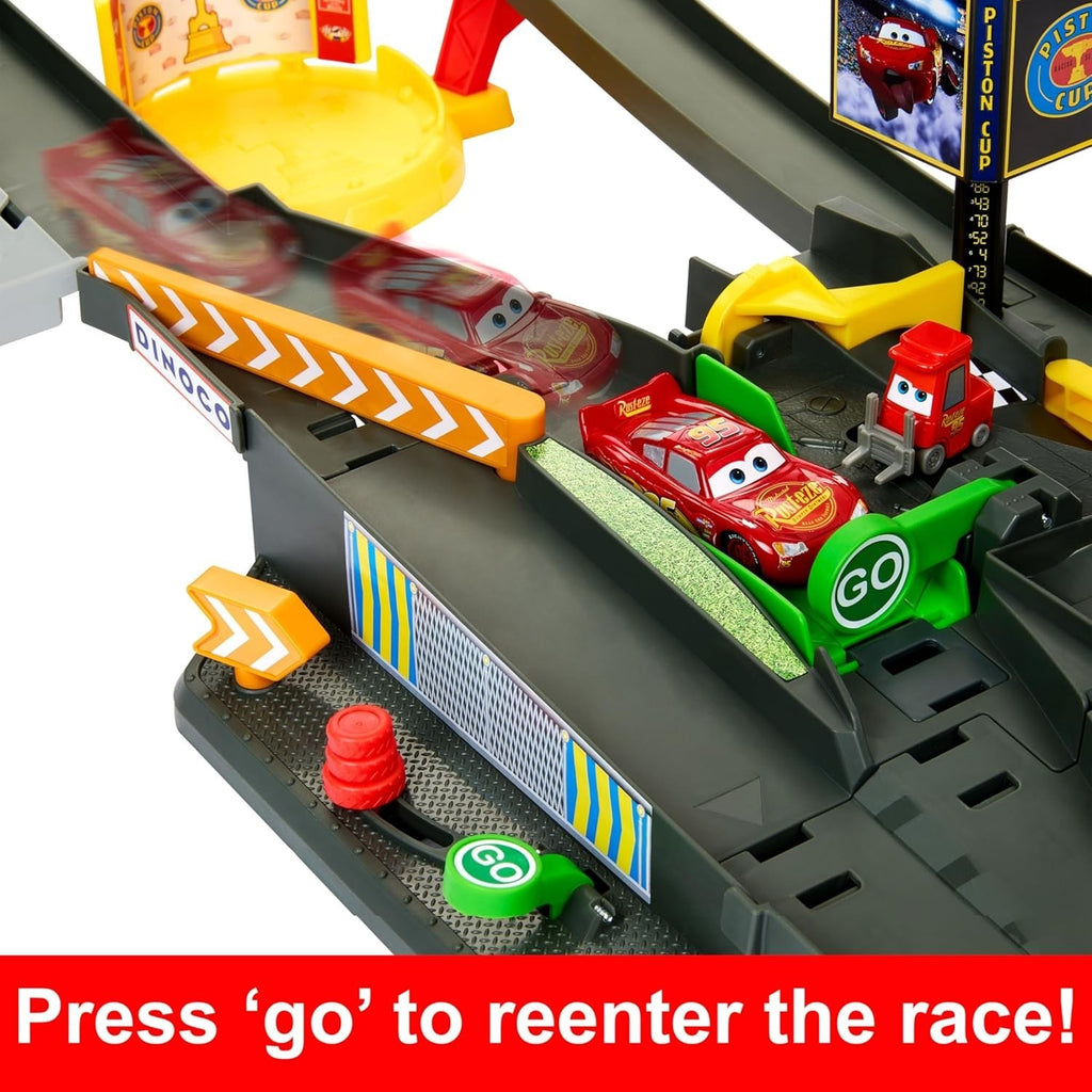 Piston Cup Action Speedway 2023 Disney Pixar Cars Playset 1:55 Mattel Toy2