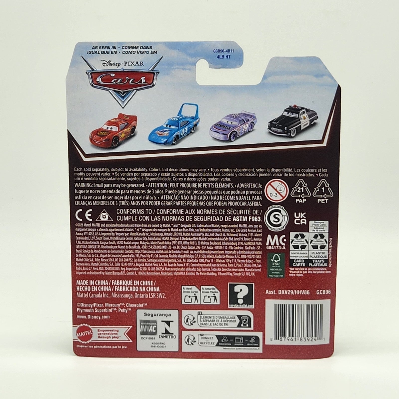 Hydraulic Ramone 20th Anniversary 2026 Disney Pixar Cars 1:55 Yellow Mattel3