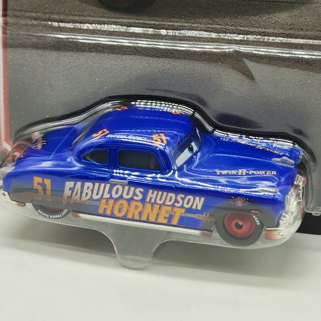 Disney Pixar Cars 20th Anniversary Card - Dirt Track Fabulous Hudson Hornet1