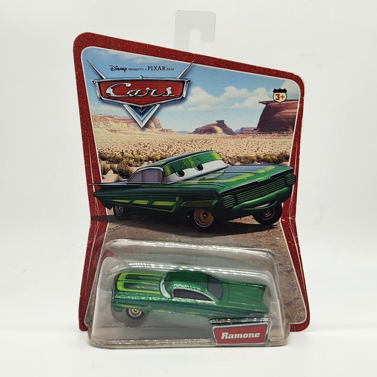 2005 Mattel Disney Pixar Cars Green Ramone Desert Series Diecast Vehicle0