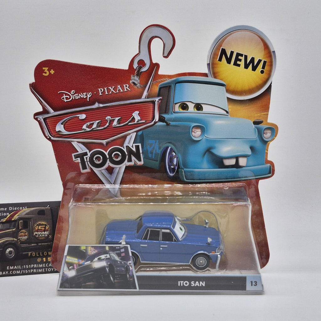 Disney Pixar Cars Toon Ito San Tokyo Mater Mattel Tokyo Mater Diecast 20100