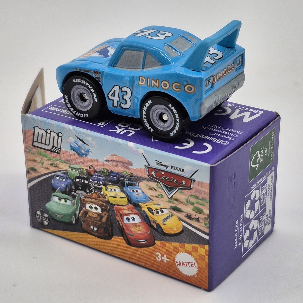Strip Weathers The King Disney Pixar Cars Mini Racers 1:87 Diecast 2025 Dinoco1