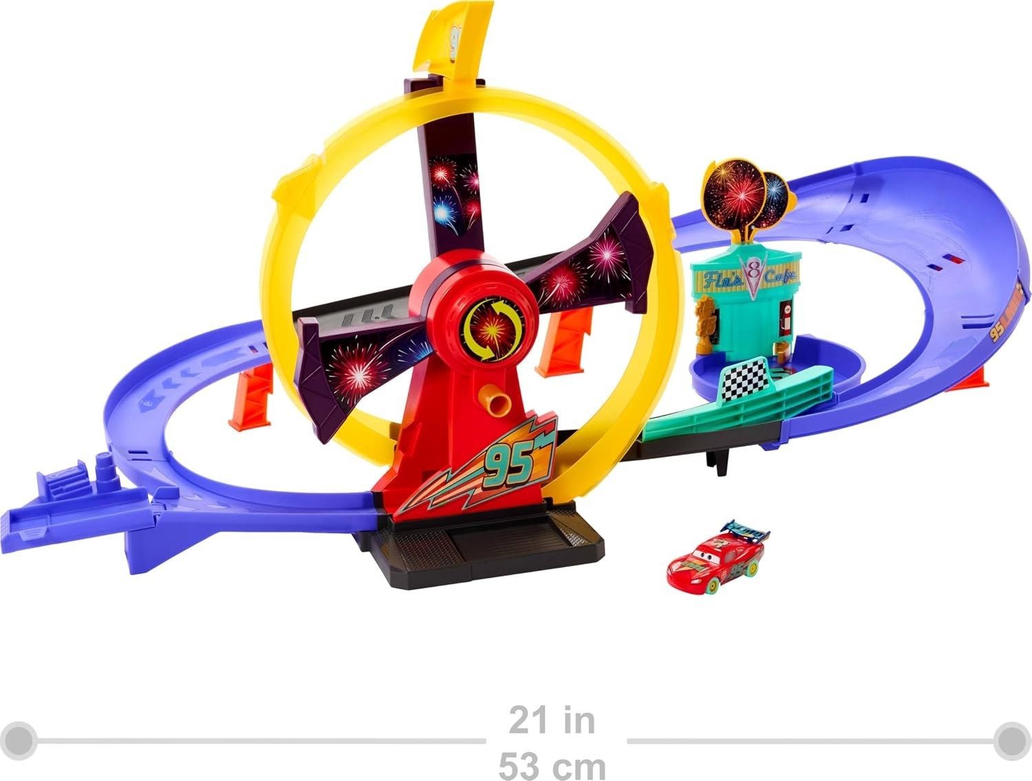 20th Anniversary Race To Celebrate Light Up Playset Track Disney Pixar Cars 20261