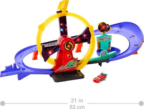 20th Anniversary Race To Celebrate Light Up Playset Track Disney Pixar Cars 20261