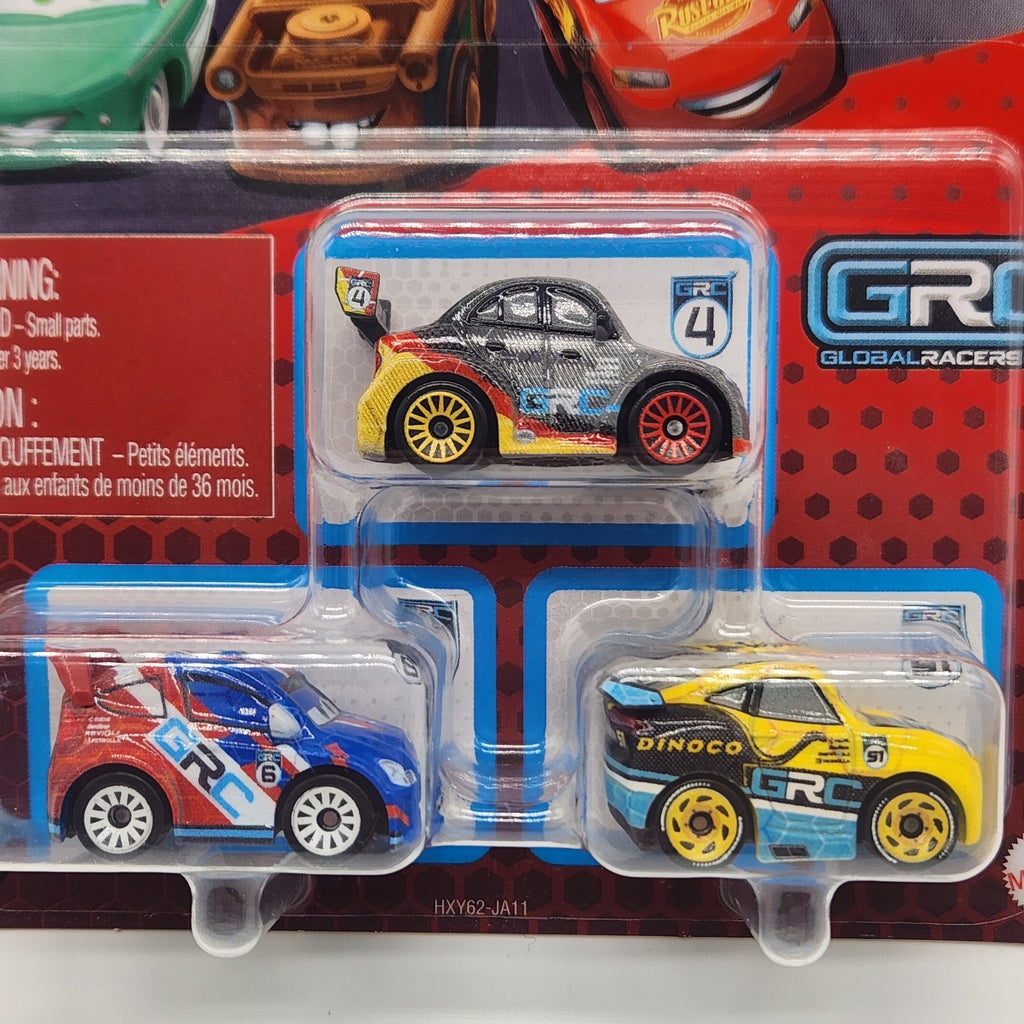 Disney Pixar Cars Mini Racers GRC Max Schnell Raoul Caroule Cruz Ramirez Diecast2