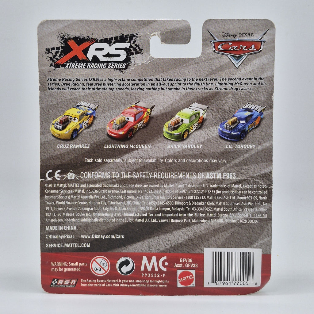 XRS Drag Racing Jackson Storm Disney Pixar Cars 1:55 Diecast 20194