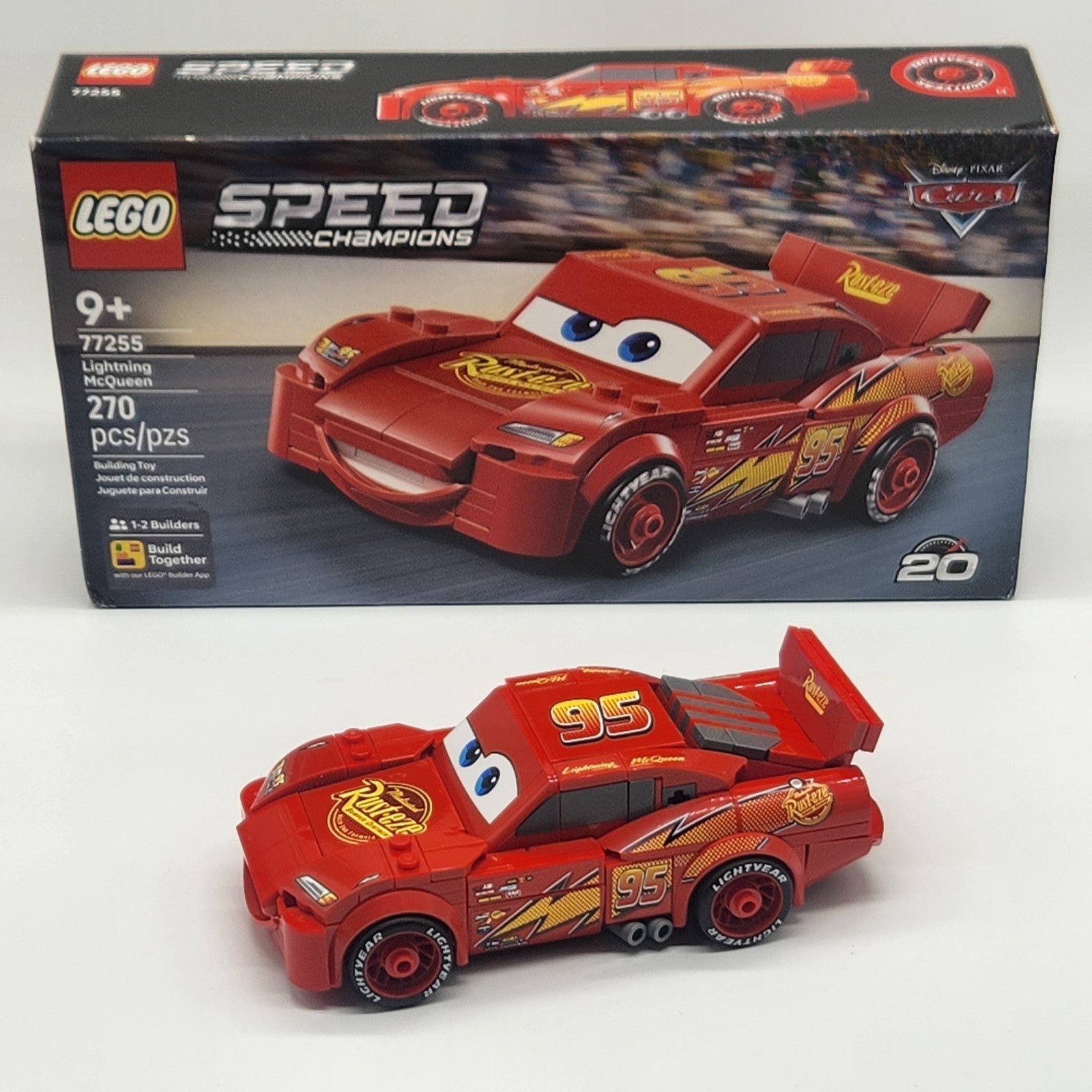 NEW IN BOX LEGO 77255 Speed Champions Disney Pixar Cars Lightning McQueen 20260