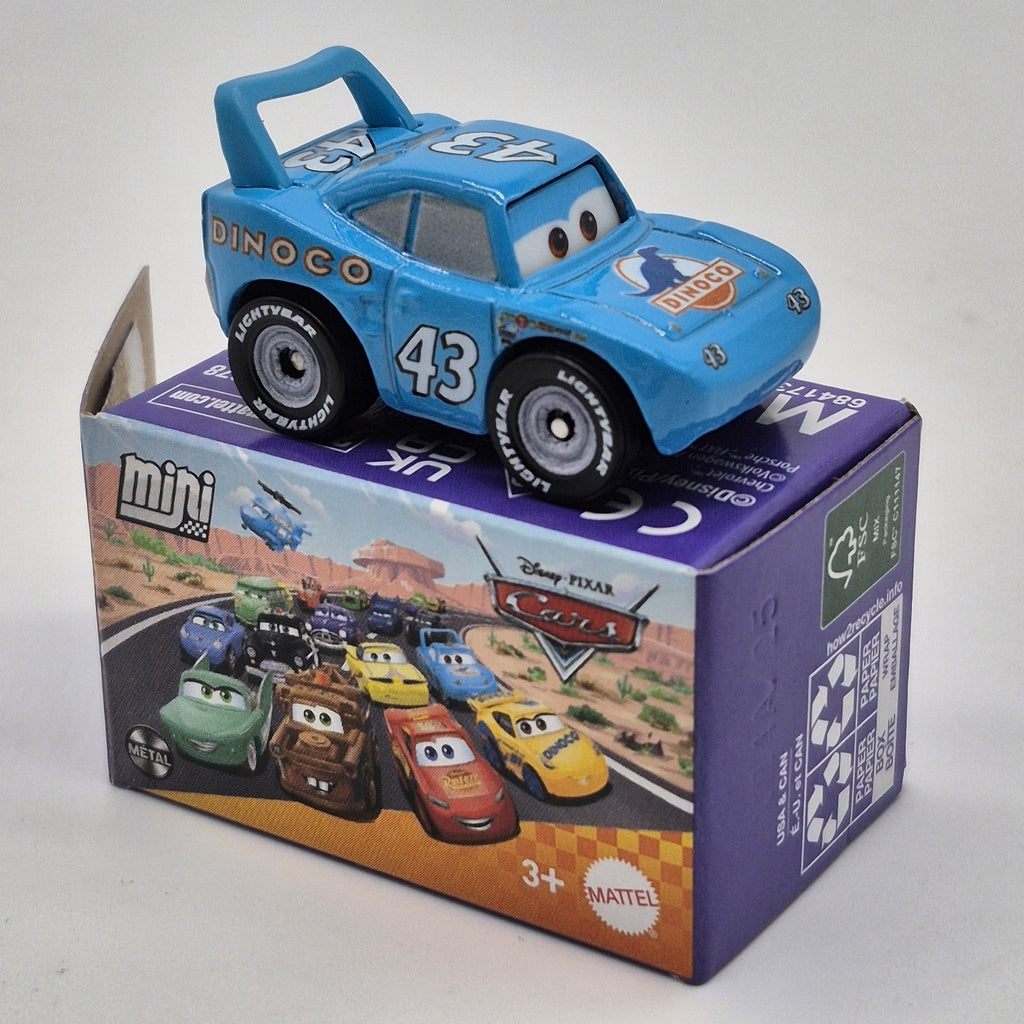 Strip Weathers The King Disney Pixar Cars Mini Racers 1:87 Diecast 2025 Dinoco0