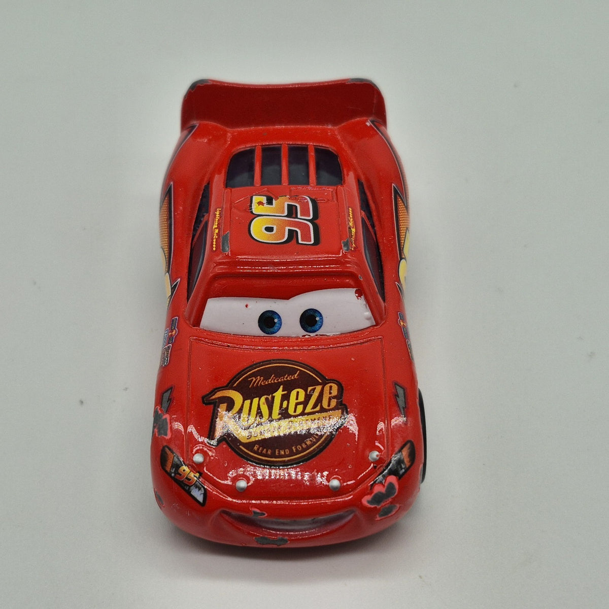 Bug Mouth Lightning Mcqueen Loose Disney Pixar Cars 1:55 Diecast Used7