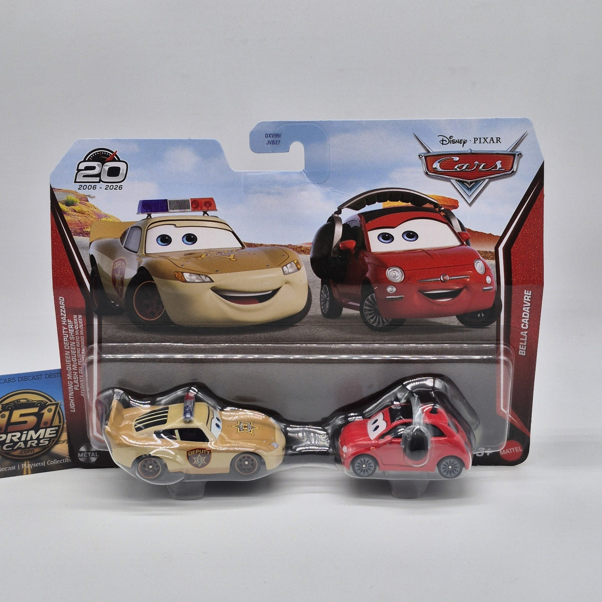 20th Disney Pixar Cars Lightning McQueen Deputy Hazzard Bella Cadavre0