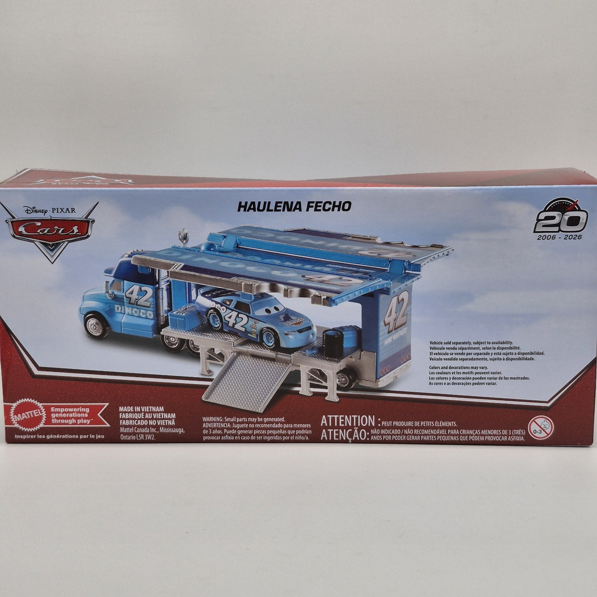 Haulena Fencho Cal Weathers Dinoco Hauler 20th Disney Pixar Cars 1:55 Truck2