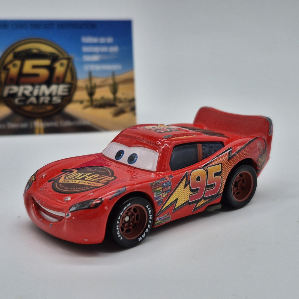 Classic Lightning Mcqueen Loose Disney Pixar Cars 1:55 Diecast Toy Car0