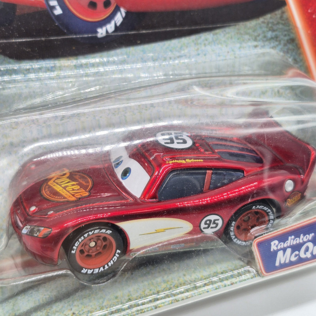 2008 Disney Pixar Cars Supercharged Radiator Springs Lightning McQueen Diecast1