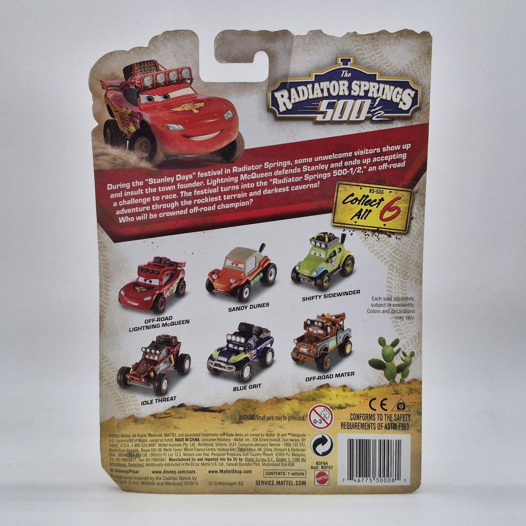Disney Pixar Cars - Sandy Dunes Radiator Springs 500 1/2 2014 - 1:55 Diecast3