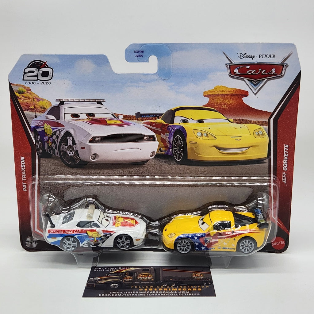 Disney Pixar Cars Headset Crew Chief Rusteze Cruz Ramirez 2 Pack 20th 2026 New0
