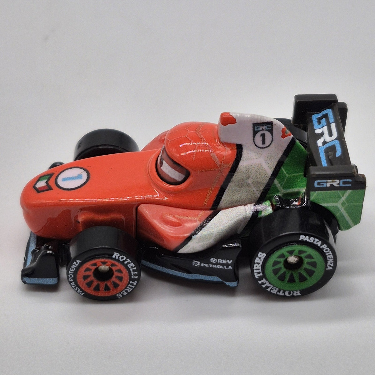 GRC Francesco Bernoulli Disney Pixar Cars Mini Racers 1:87 Diecast1