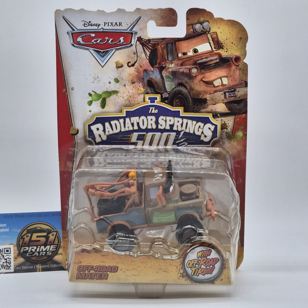 OFF ROAD MATER Disney Pixar Cars 2014 Radiator Springs 500 1/2 Diecast 1:550