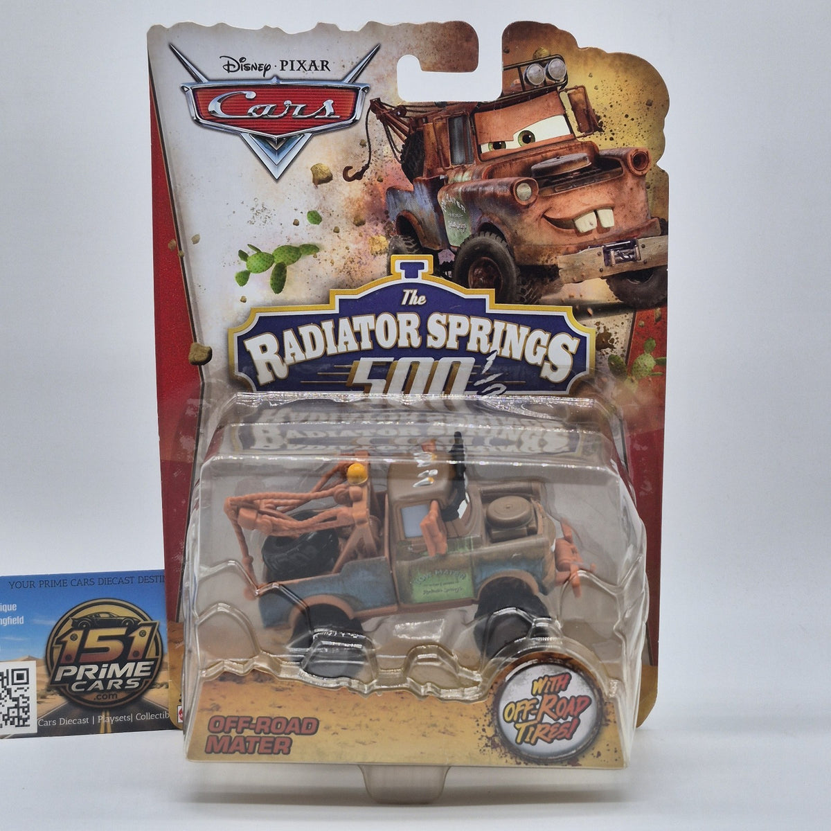 OFF ROAD MATER Disney Pixar Cars 2014 Radiator Springs 500 1/2 Diecast 1:550