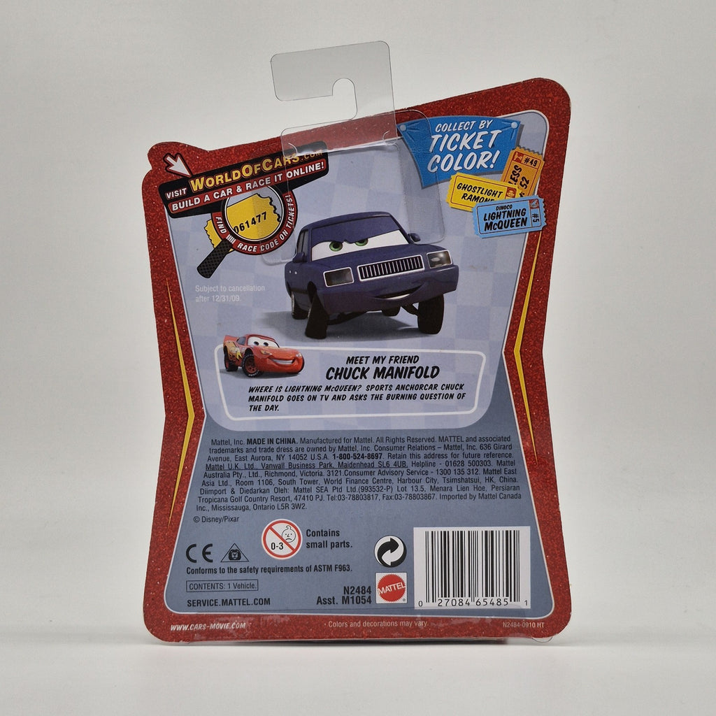 Disney Pixar Cars Nitroade Pitty Hugo Fast Piston Cup Pit Crew Toolbox 1:552