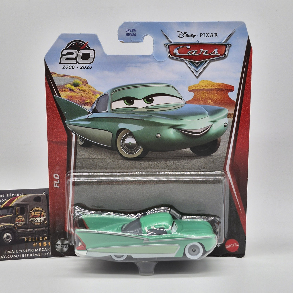 Flo 20th Anniversary Disney Pixar Cars 1:55 20260