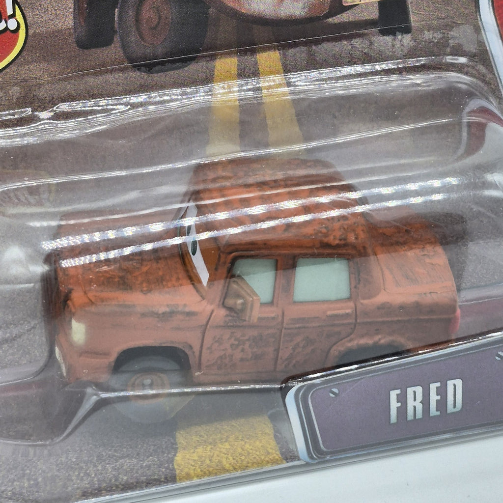 Fred Disney Pixar The World Of Cars 1:55 Diecast Toy Rusty Car 20081
