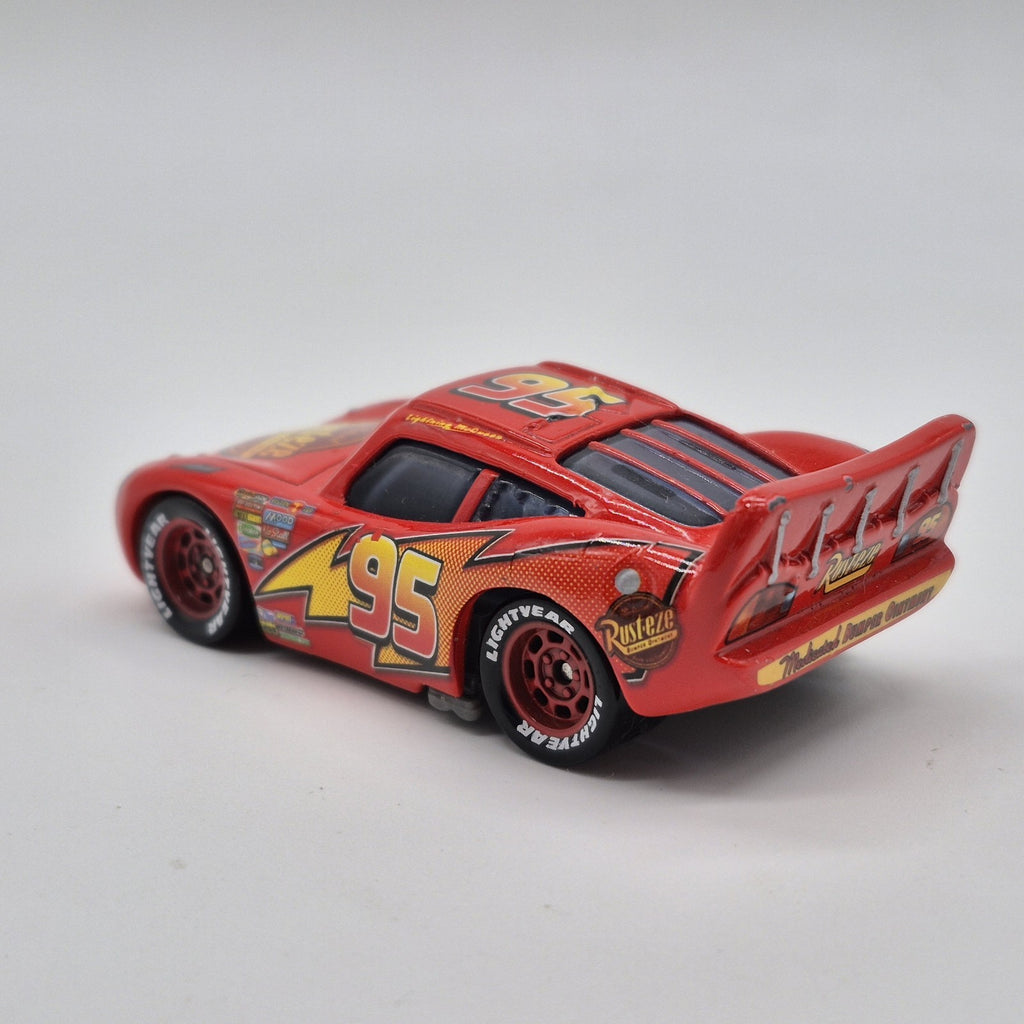Classic Lightning McQueen Loose Disney Pixar Cars 1:55 Diecast Car Rusteze3