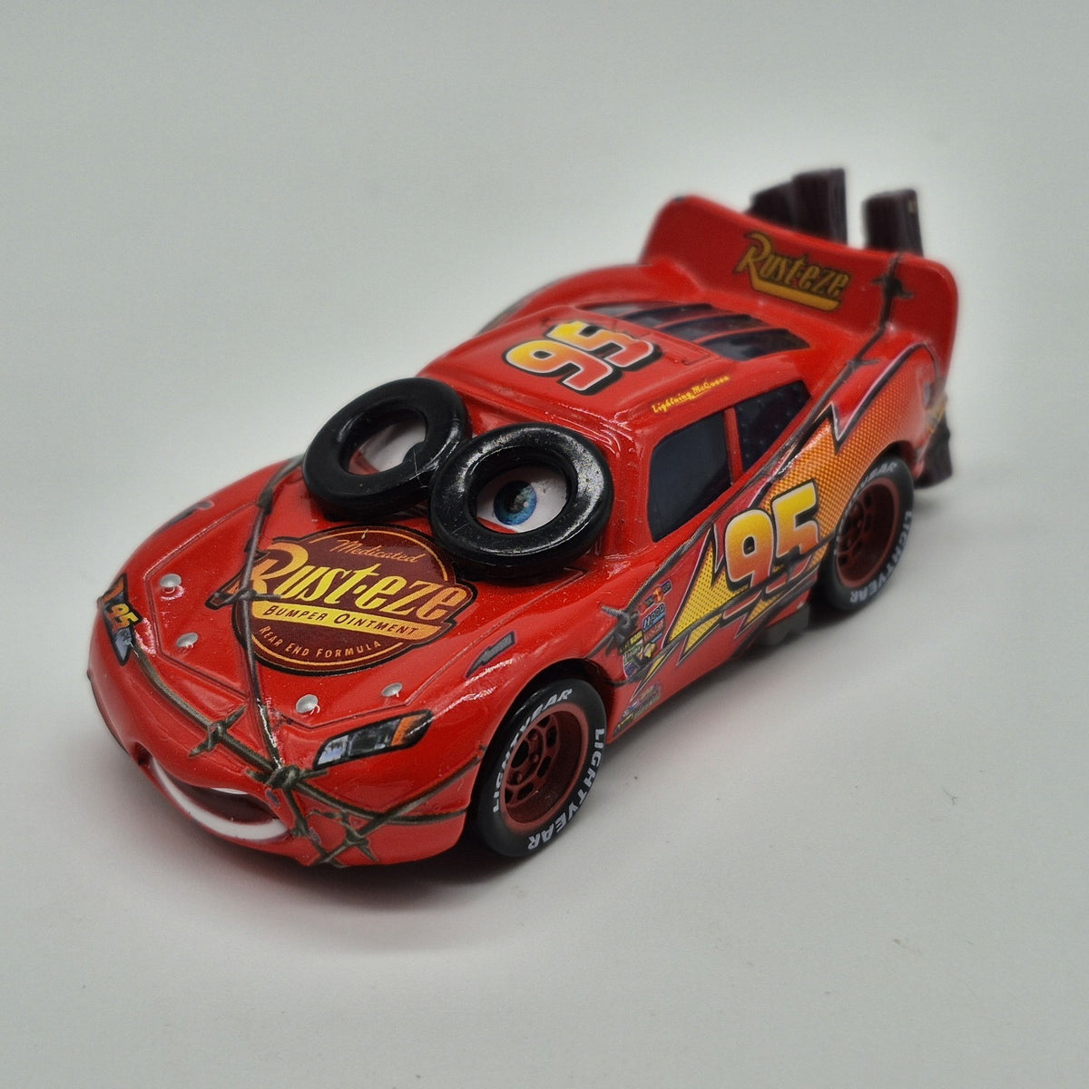 Spinout Lightning Mcqueen Loose Disney Pixar Cars 1:55 Diecast Car Mattel 1