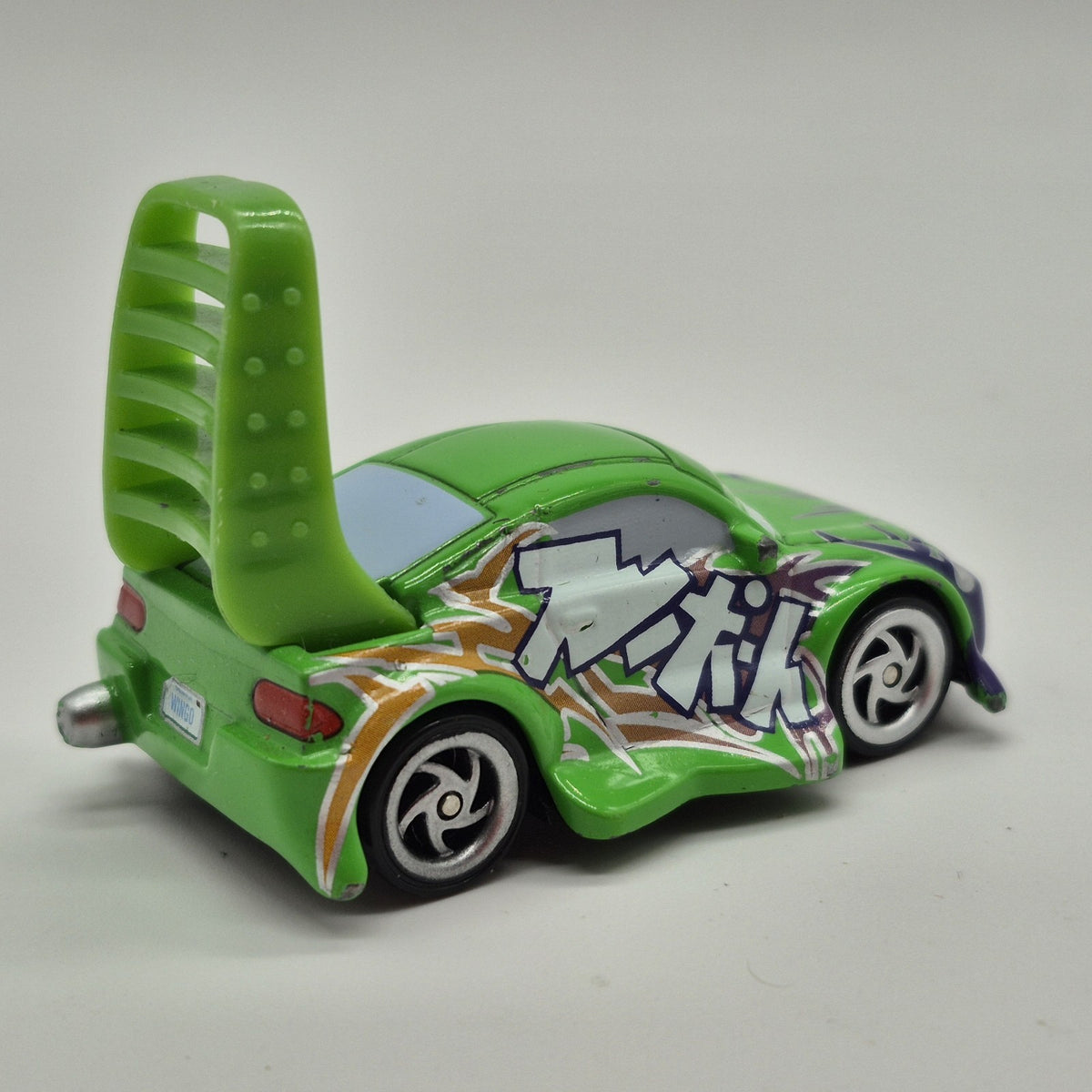 Wingo Disney Pixar Cars 1:55 Loose Diecast Car Green Purple China 5