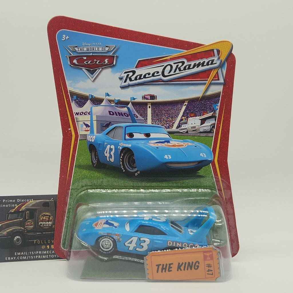 Race O Rama The King #47 Disney Pixar Cars Strip Weathers 2009 Diecast 1:55 0