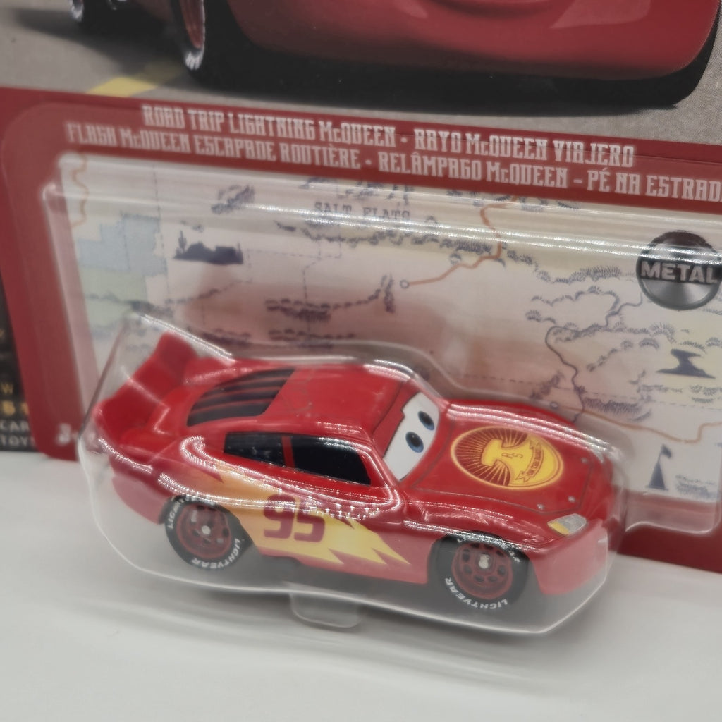 Road Trip Lightning Mcqueen Disney Pixar Cars 2023 Diecast1