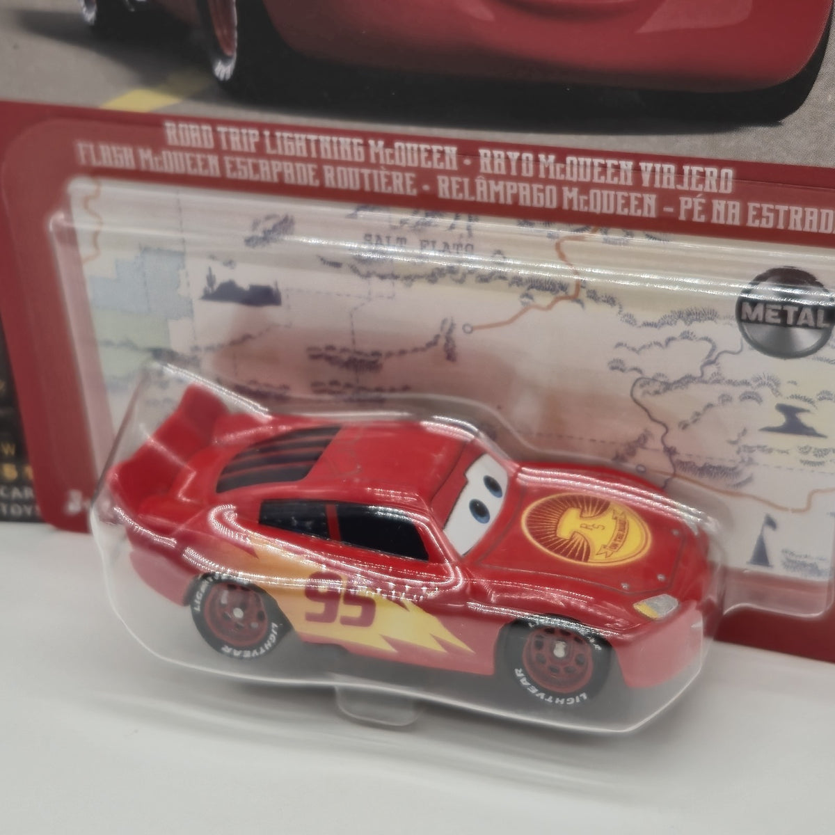 Road Trip Lightning Mcqueen Disney Pixar Cars 2023 Diecast1