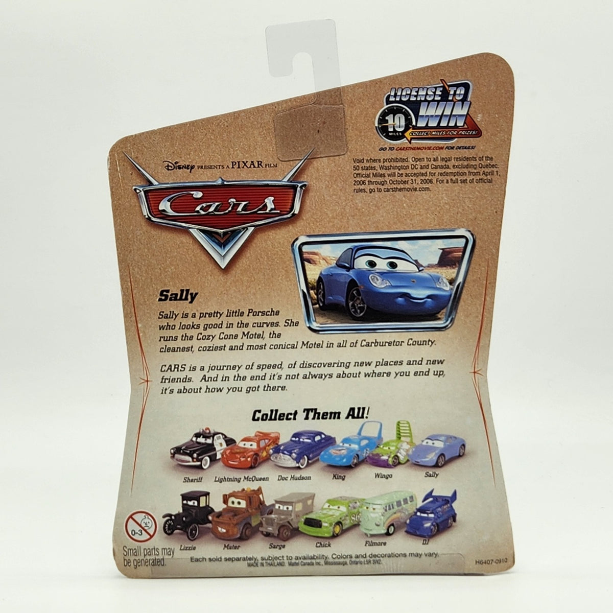 Disney/Pixar Cars 2005 Sally First Edition Desert Series 1:55 Diecast 12 Set2