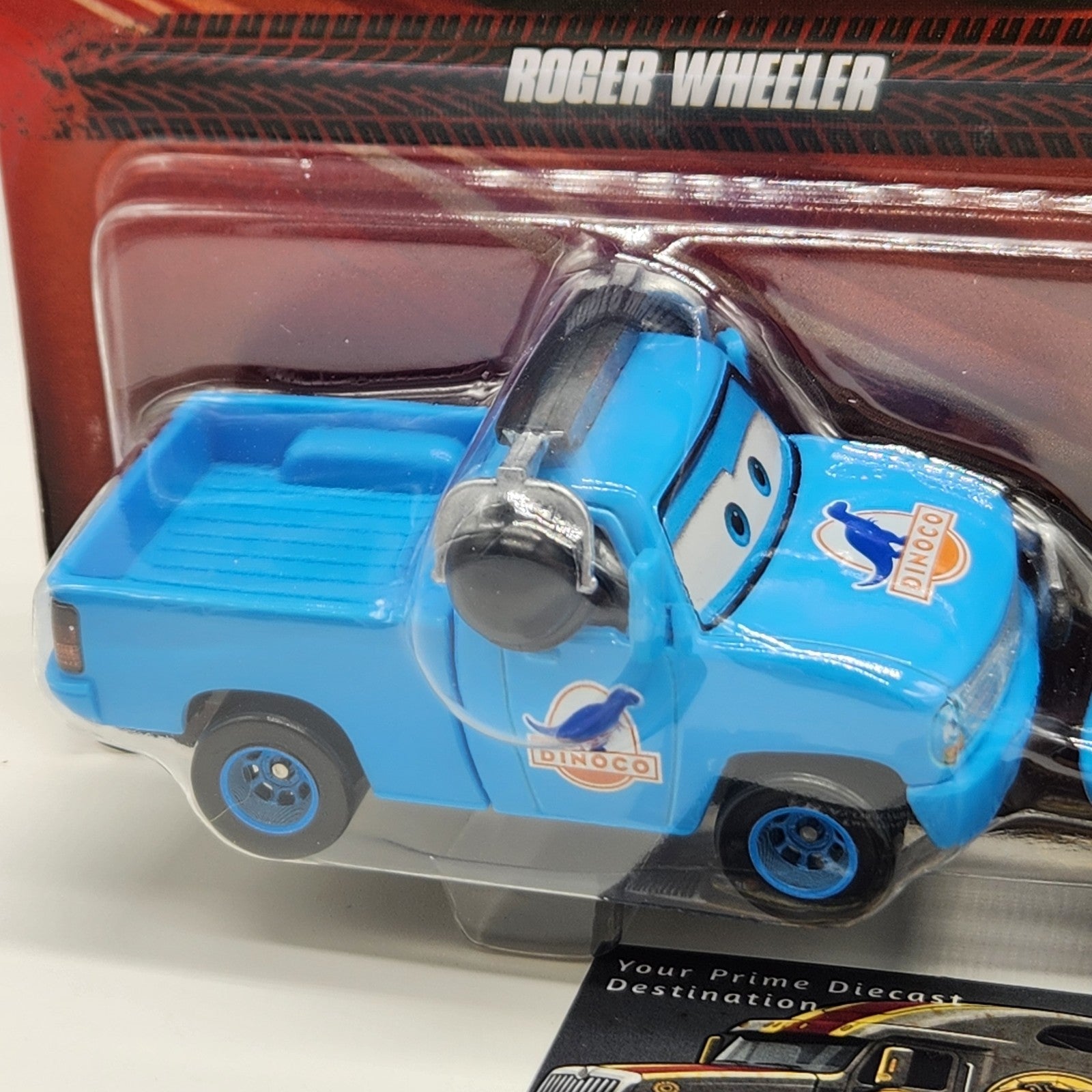 Disney Pixar Cars 2 Pack Dinoco ROGER WHEELER AND STRIP WEATHERS THE KING1