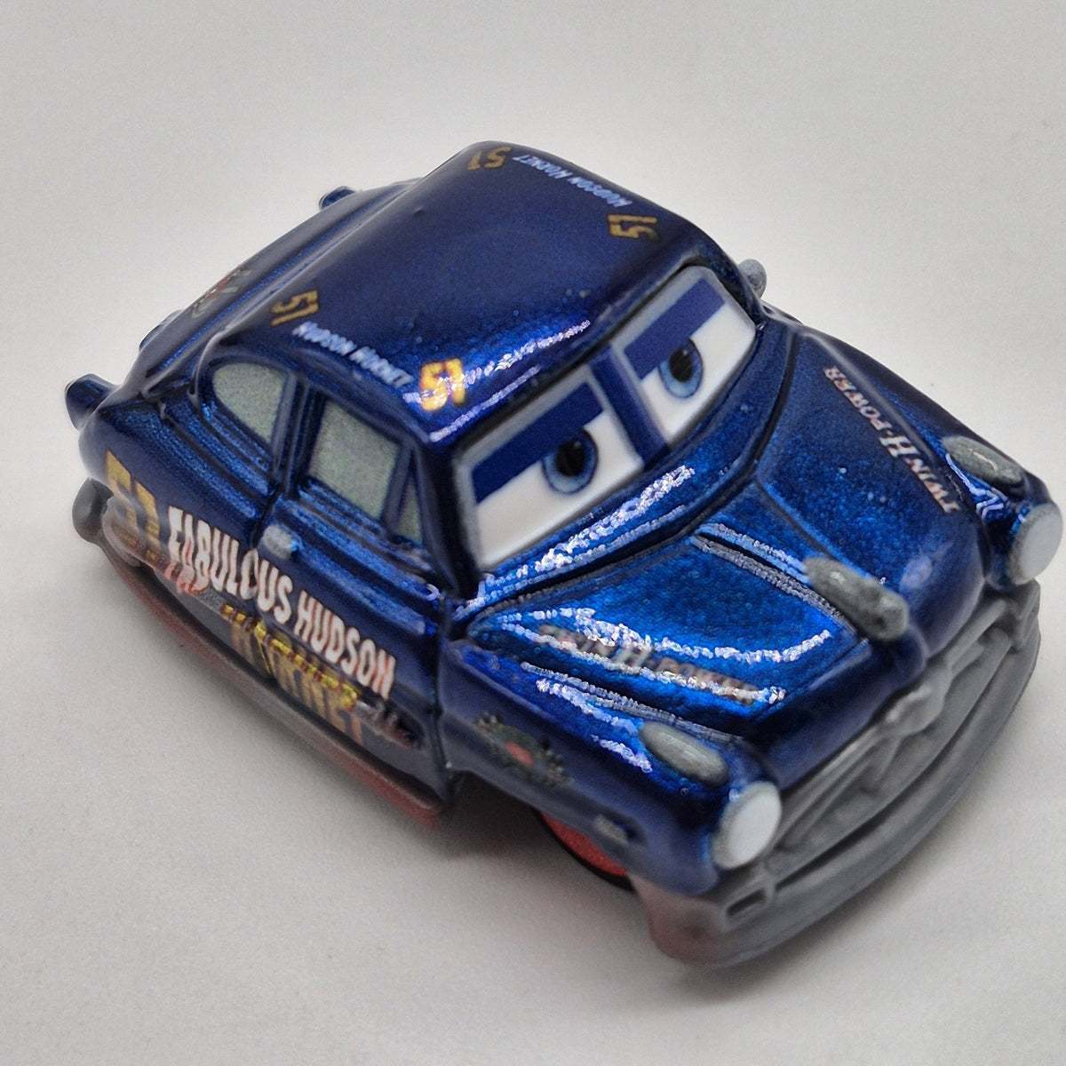 Metallic Fabulous Hudson Hornet Disney Pixar Cars Mini Racers 1:87 Diecast Toy2