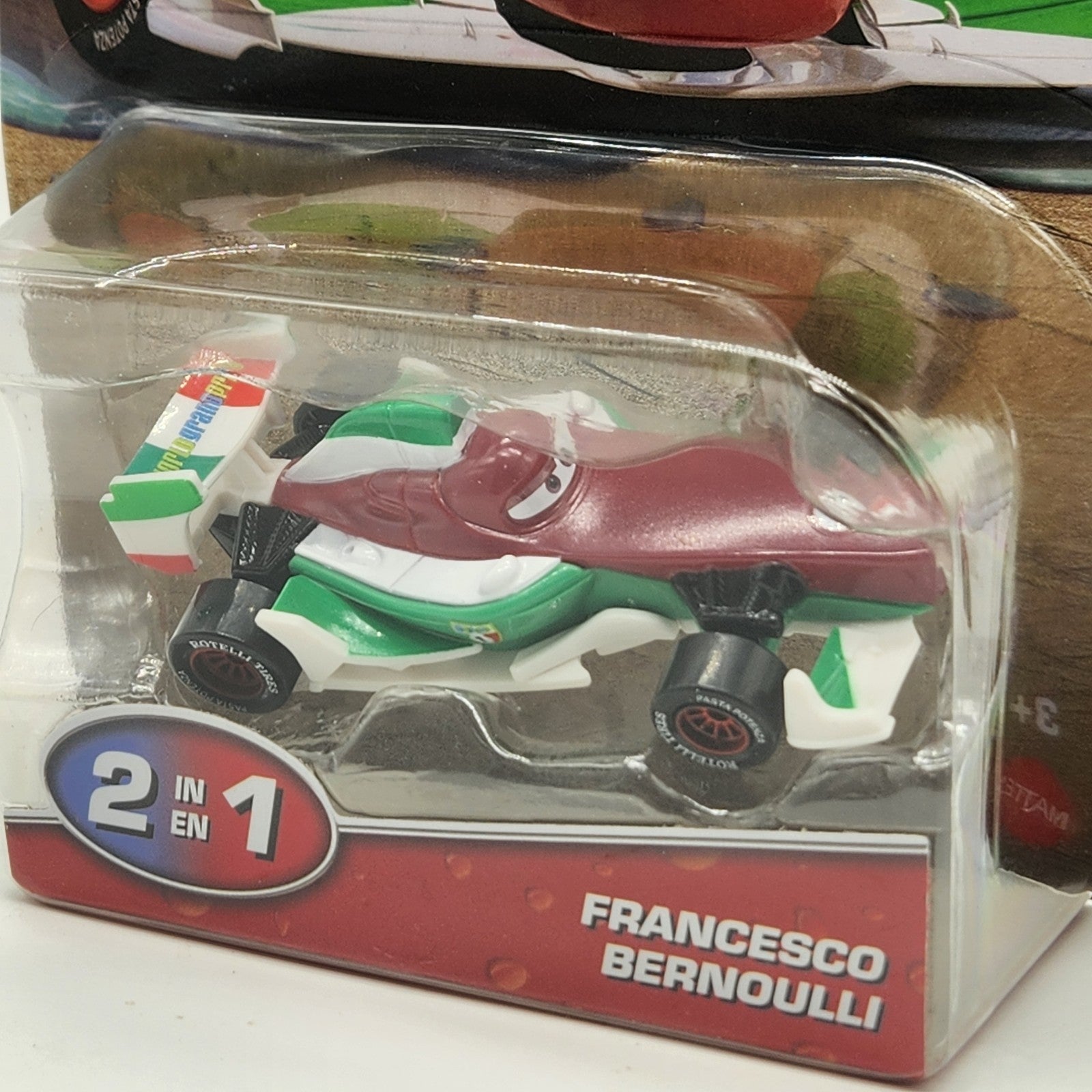 Disney Pixar Cars Color Changers Francesco Bernoulli Blue to Red JKP73 New1