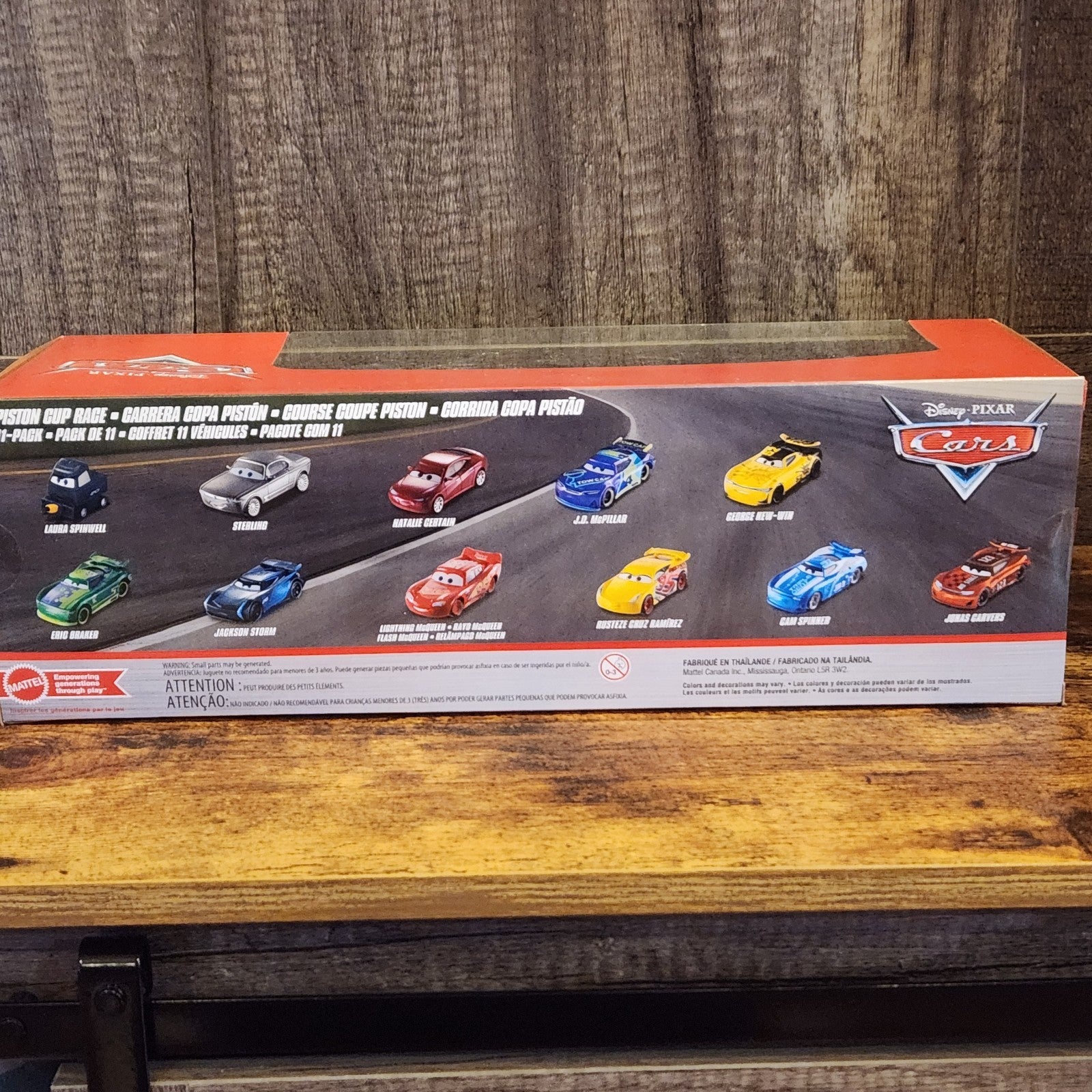 Piston Cup Race 11 Pack Target Disney Pixar Cars Jonas Carvers Laura Spinwell4