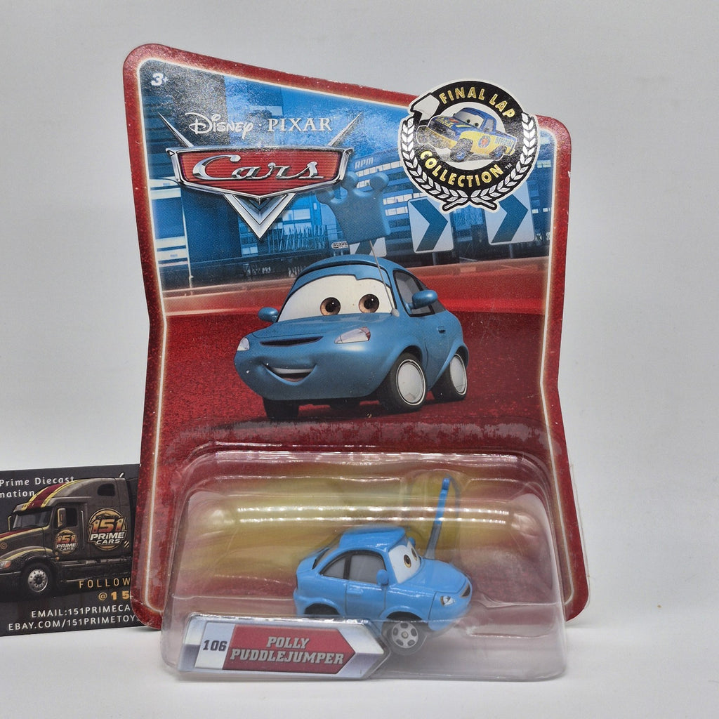 Disney Pixar Cars Final Lap Collection #106 Polly Puddle Jumper 20100