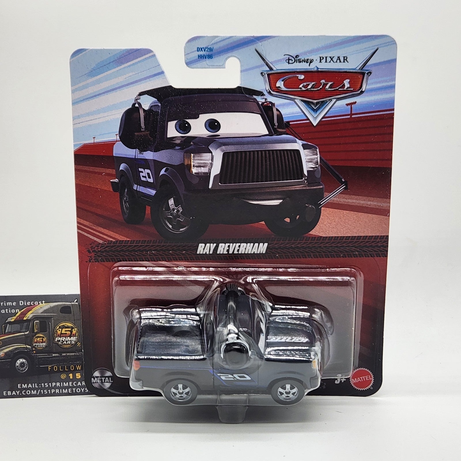 Ray Reverham IGNITE Pickup w/HEADSET 2026 Disney Pixar Cars 1:55 JMB960
