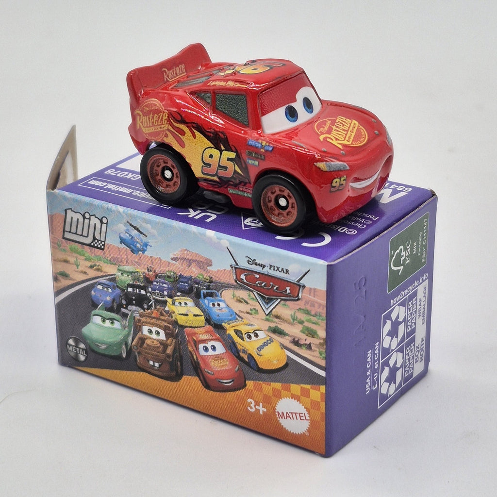 Cars 3 Lightning Mcqueen Disney Pixar Cars Mini Racers 1:87 Diecast Toy Car0