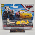 2018 Disney PIXAR Cars Bumper Save Racing Tractor And Rusteze Cruz Ramirez 1:550
