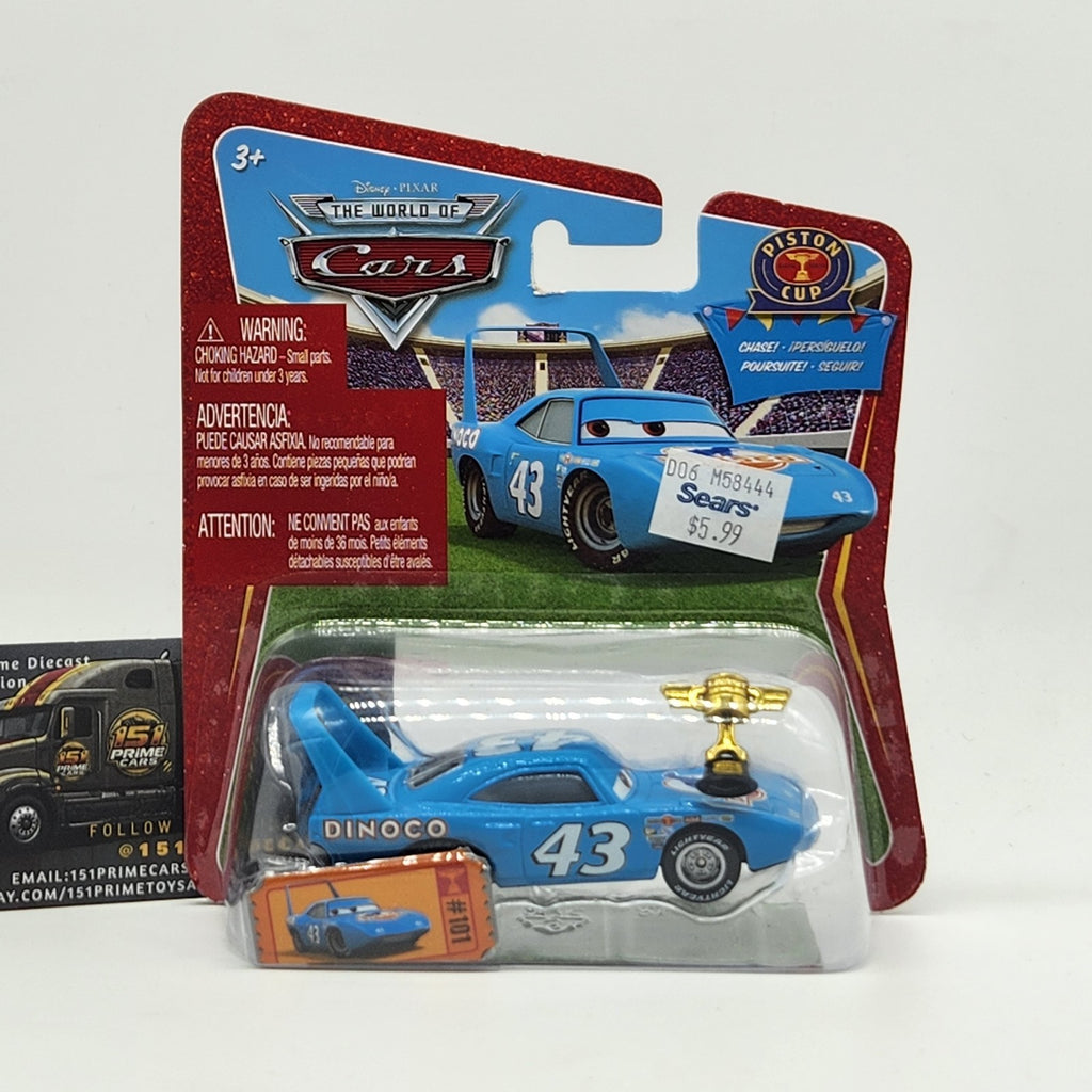 2009 Piston Cup Chase The King Strip Weathers Disney Pixar World Of Cars 1:550