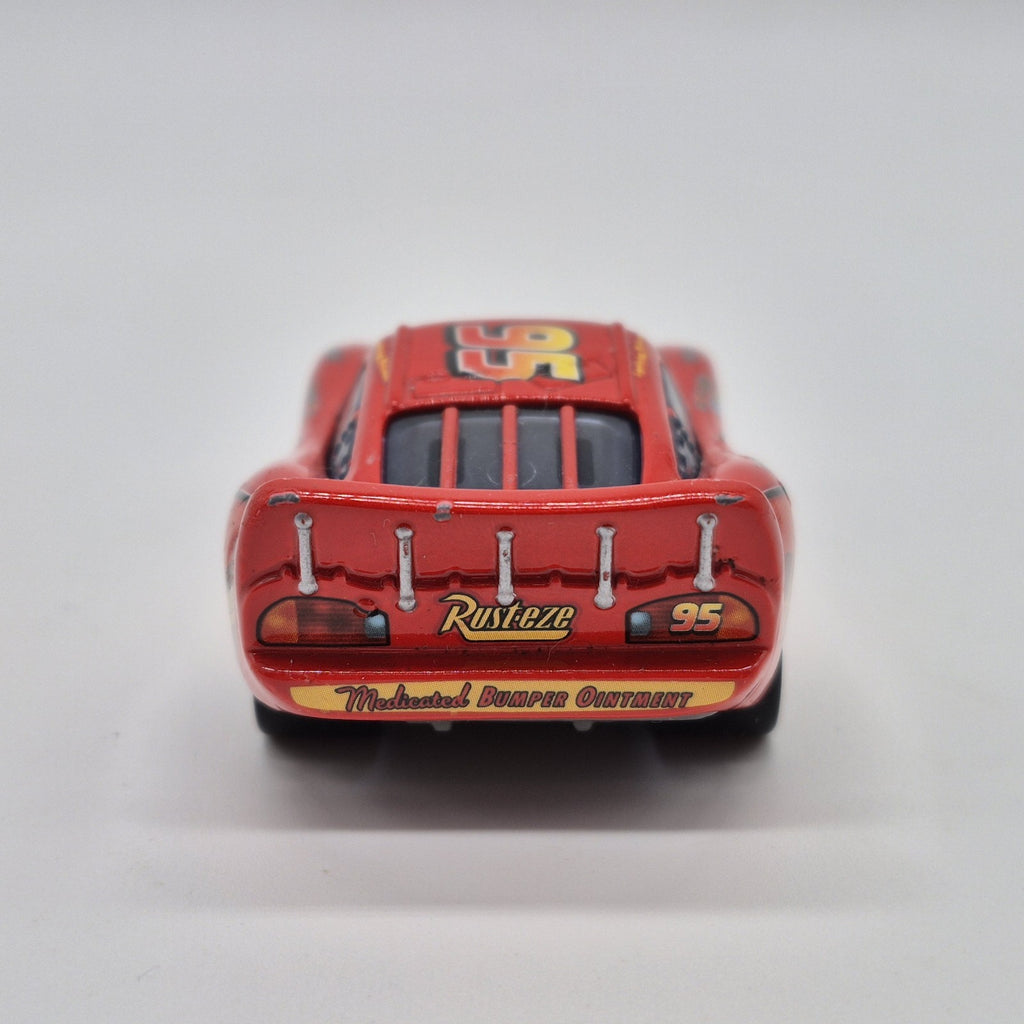 Classic Lightning McQueen Loose Disney Pixar Cars 1:55 Diecast Car Rusteze4