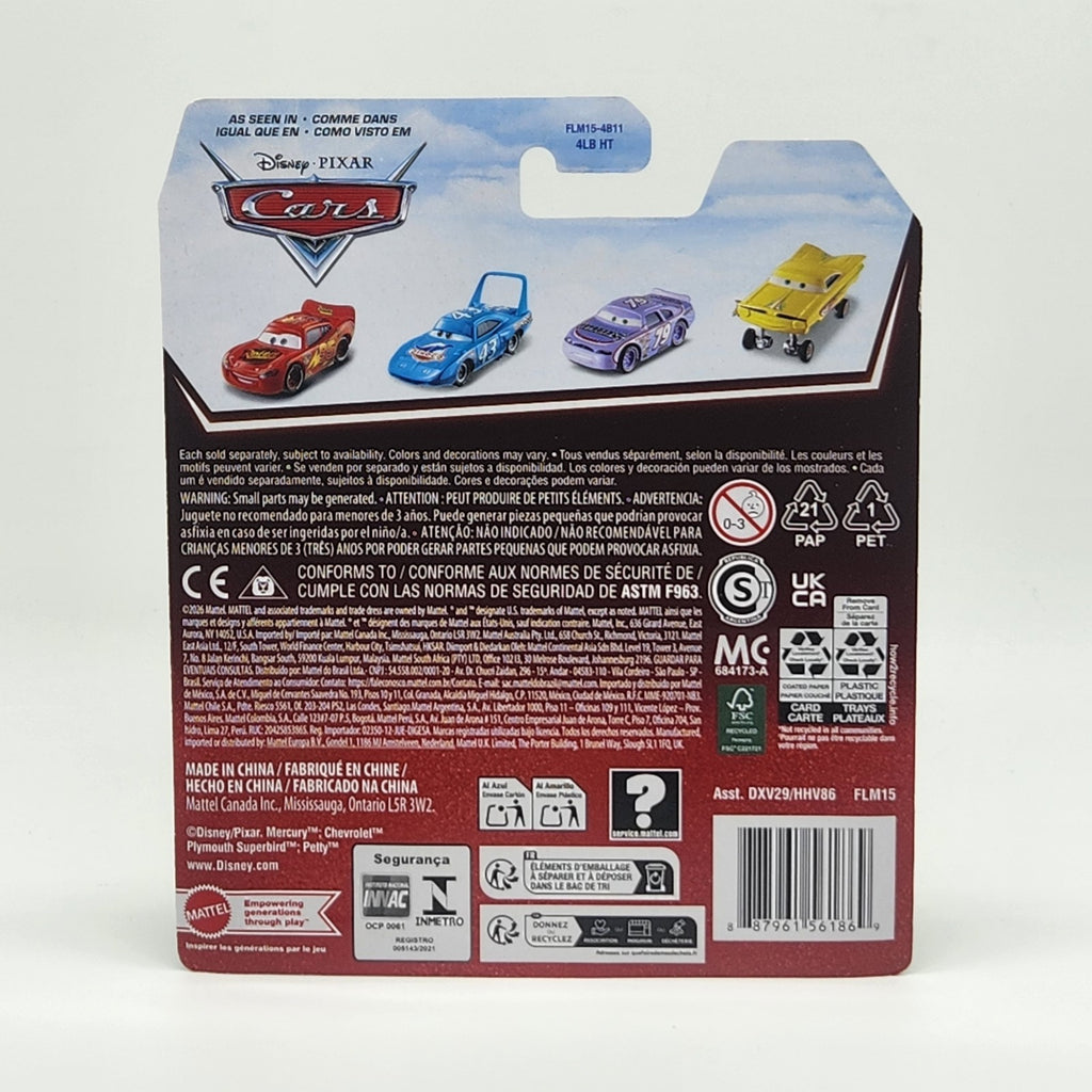 Sheriff Disney Pixar Cars 20th Anniversary 2026 1:55 Diecast Mattel Police Car2